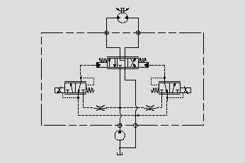 此原理圖為配合主閥電比例控制各大流量執(zhí)行機(jī)構(gòu)。